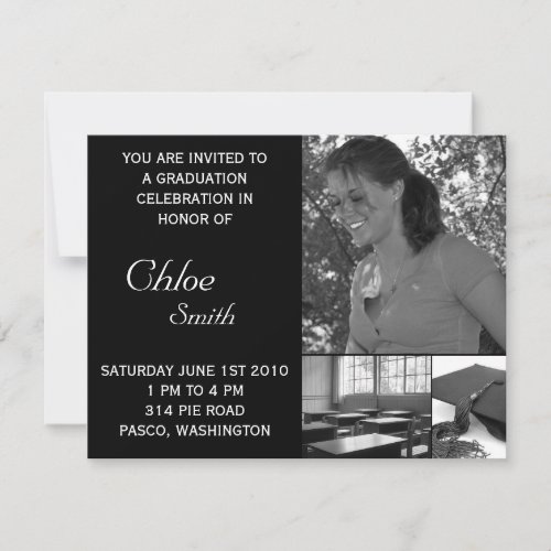 Graduation Invitations Cheap Customizable Photo