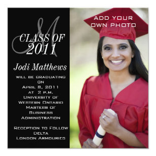 Graduation Picture Invitations 2