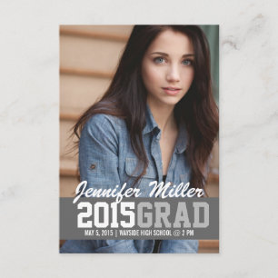Graduation Invite/Announcement Year of the GRAD Invitation