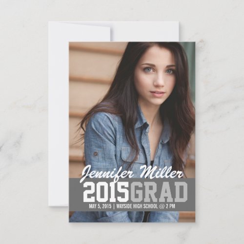 Graduation Invite/Announcement | Year of the GRAD