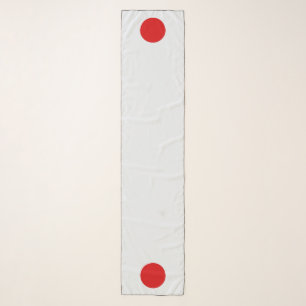 Graduation Japan Flag Scarf Stole Sash