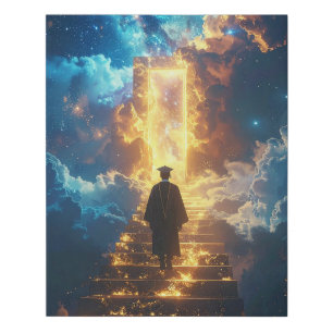 Graduation Journey Through the Stars Canvas Print