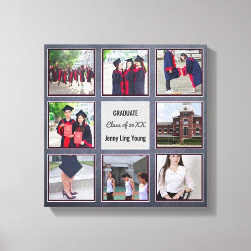 GRADUATION keepsake ADD PHOTOS Wall Art Chalkboard