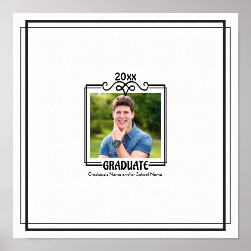 Graduation Keepsake Autograph Poster