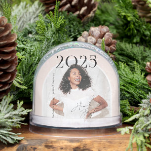Graduation Keepsake   Class of Custom Photo Snow Globe