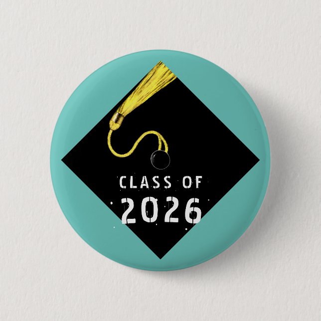 Graduation Keepsake Gift Button (Front)