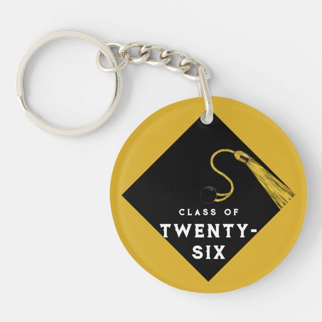 Graduation Keepsake Gift Keychain (Front)