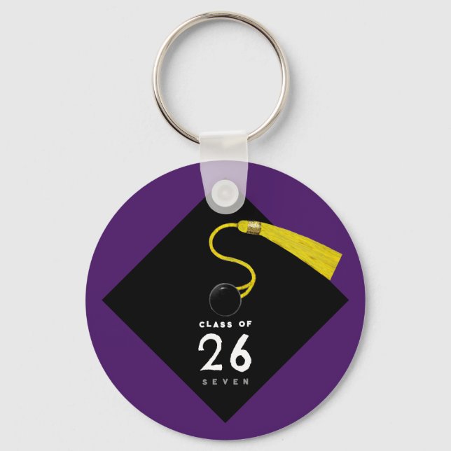 Graduation Keepsake Gift Keychain (Front)