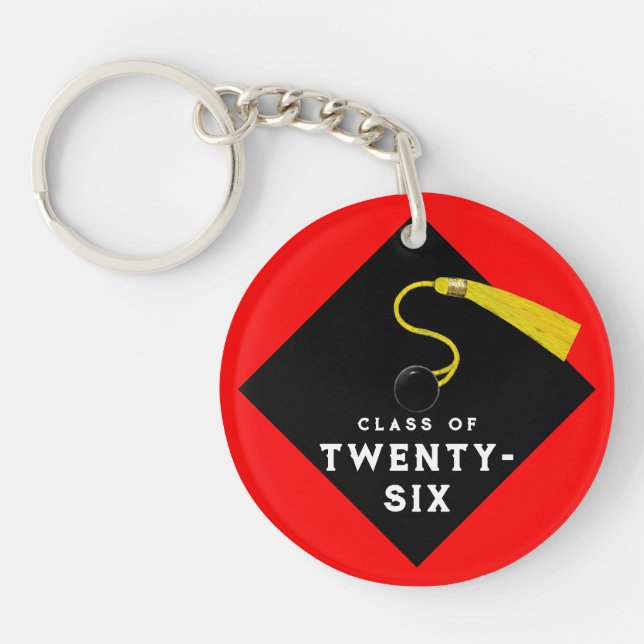 Graduation Keepsake Gift Keychain (Front)