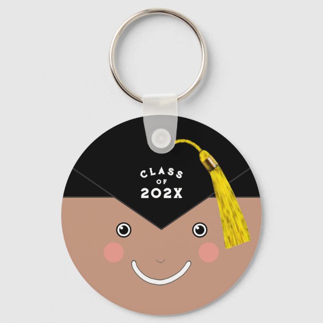 Graduation Keepsake Gift Keychain (Front)