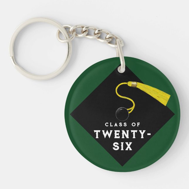 Graduation Keepsake Gift Keychain (Front)
