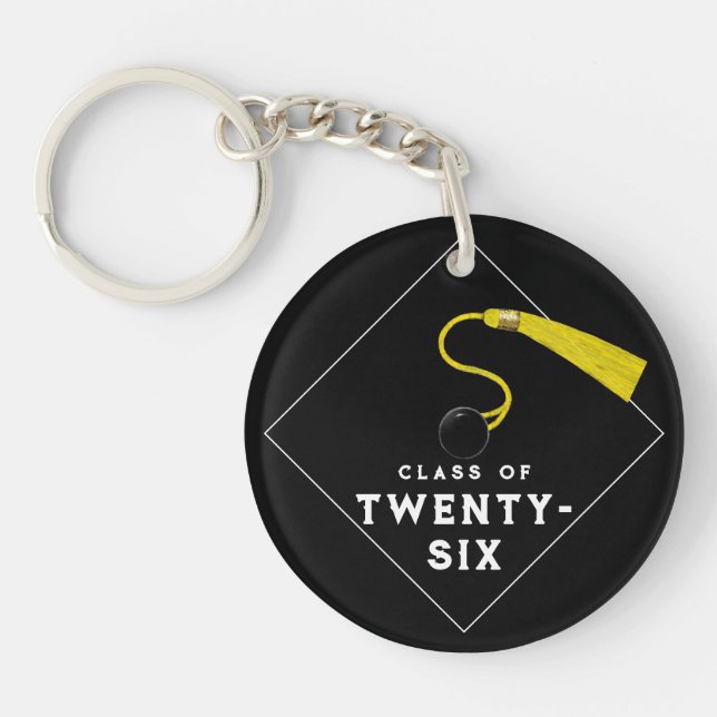 Graduation Keepsake Gift Keychain (Front)