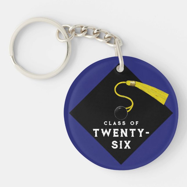 Graduation Keepsake Gift Keychain (Front)