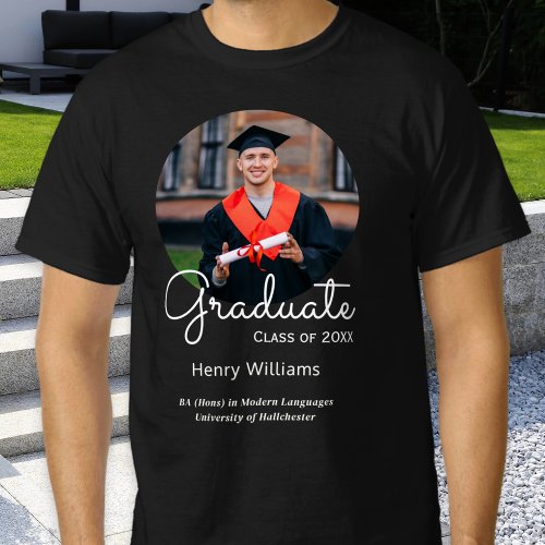 Graduation Keepsake Graduate Name and Photo Custom