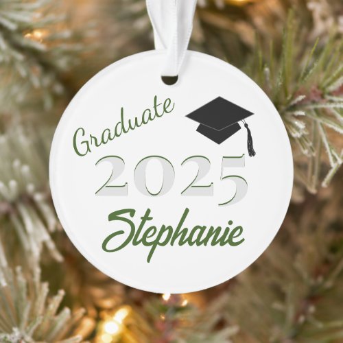 Graduation Keepsake in Green