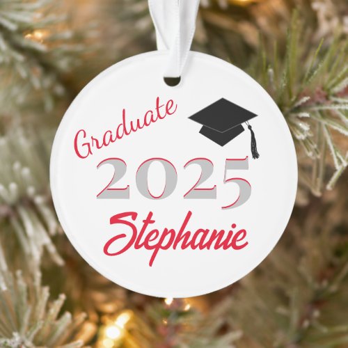 Graduation Keepsake in Red