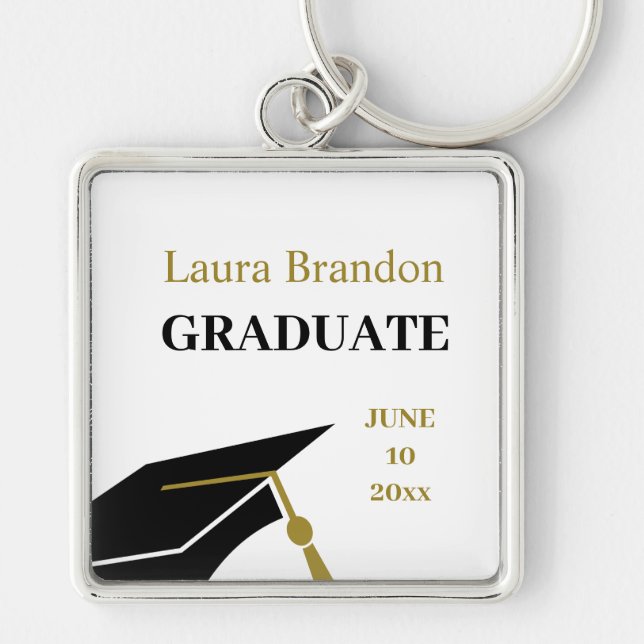 Graduation Keepsake Keychain (Front)