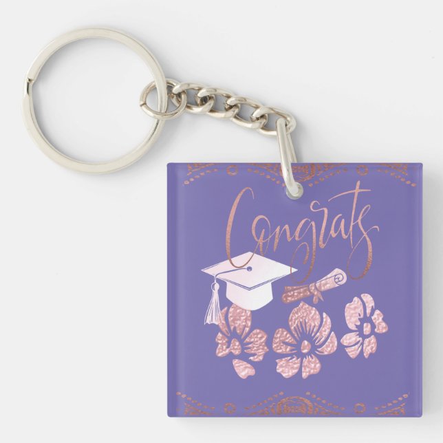 Graduation  keychain (Front)