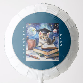 Graduation Kittens Lg Helium Balloon