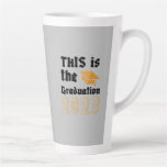 Graduation Latte Mug