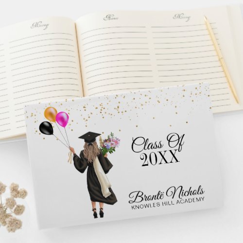 Graduation Leavers Party Prom Guest Book Girls