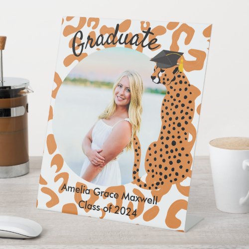 Graduation Leopard Photo