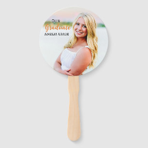 Graduation Leopard Set of Fans