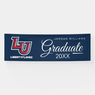 Graduation | Liberty Flames Letters Banner