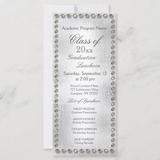 Graduation Luncheon Formal (Front)