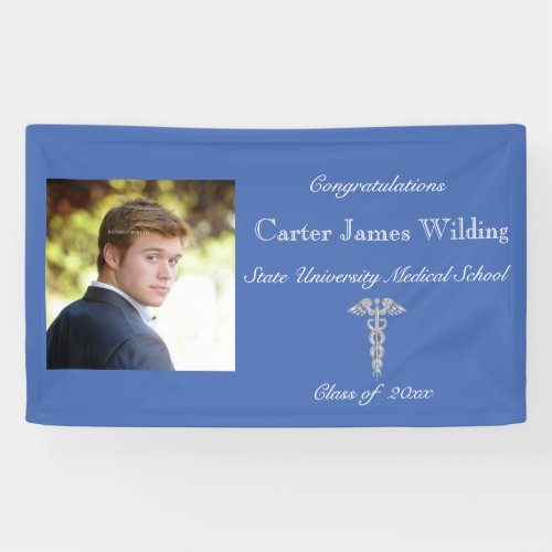 Graduation Medical School Custom Photo Banner