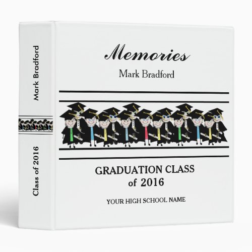 GRADUATION MEMORY BINDER - CLASS OF (?)