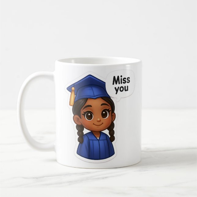  Graduation Miss You  Coffee Mug (Left)