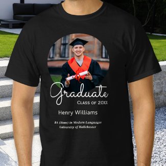 Graduation Modern Graduate Photo Keepsake
