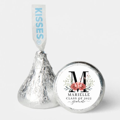 Graduation Monogram Logo Party Hersheys Kisses