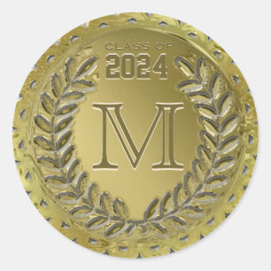 Graduation Monogram Sticker