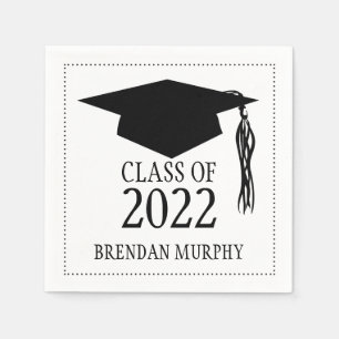 Graduation Mortarboard Class of 2015 Paper Napkins