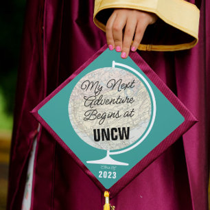 Graduation My Adventure Begins At UNCW Graduation Cap Topper