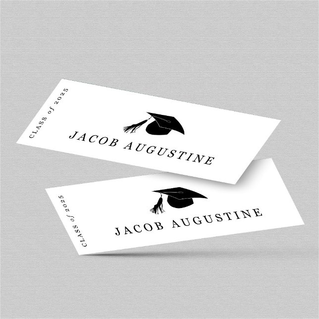 Graduation Name Card - Announcement Insert (Creator Uploaded)