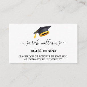 Graduation Name Card Grad Announcement 2026