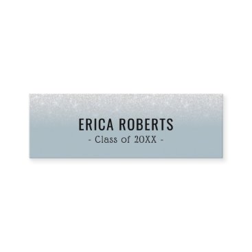 Graduation Name Card Modern Dusty Blue Graduation Name Card Modern Dusty Blue