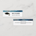 Graduation Name Card Modern Insert Card | Zazzle