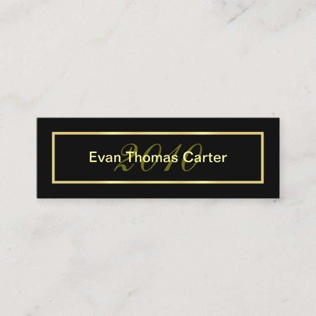 Graduation Name Cards (Front)