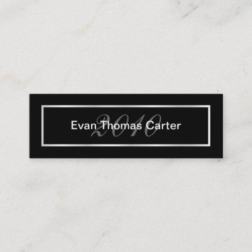 Graduation Name Cards - 2010 Business Card Templates