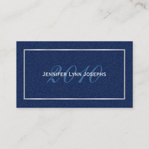 Graduation Name Cards - 2010 Business Card Templates
