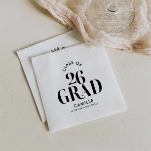 Graduation Napkins Class of 2026