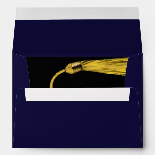 Graduation Navy Blue Envelope (Back (Bottom))
