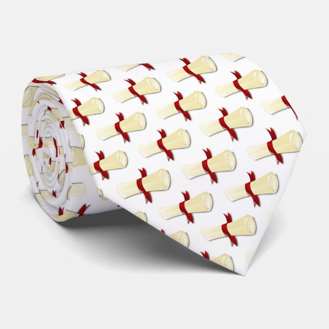 Graduation Neck Tie (Rolled)