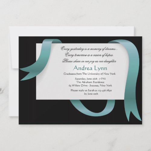 Graduation News Invitation