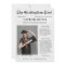 Graduation Newspaper College Unique