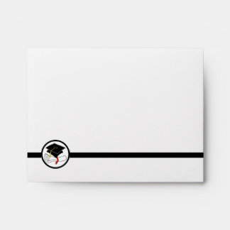 Graduation Note Card A2 Envelope Cap Diploma